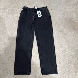 Princess Polly Charcoal Denim Pants